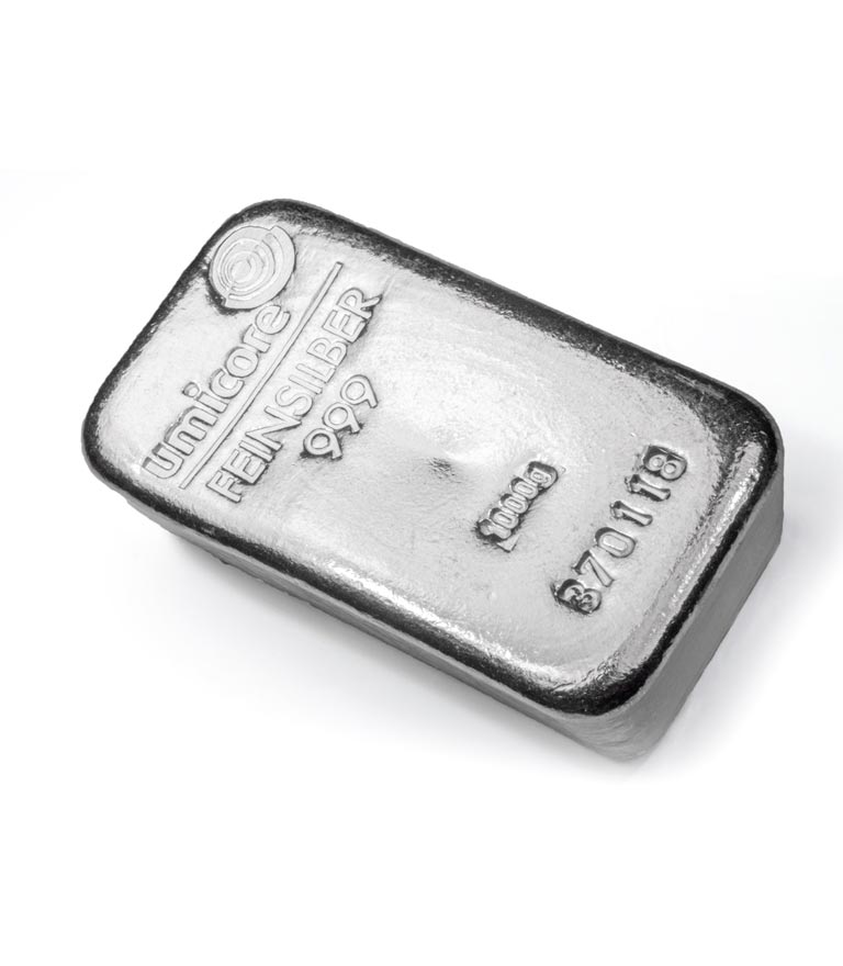1kg silver bar